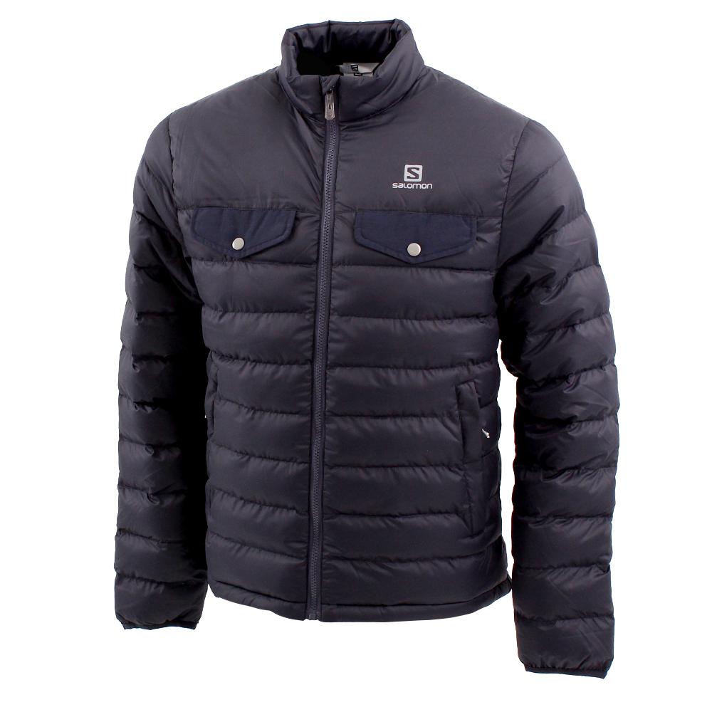 Salomon STORM DOWN M Chaquetas Hombre - Azul Marino - Colombia (32196-FTRJ)